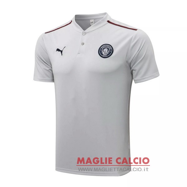 manchester city grigio magliette polo nuova 2021-2022