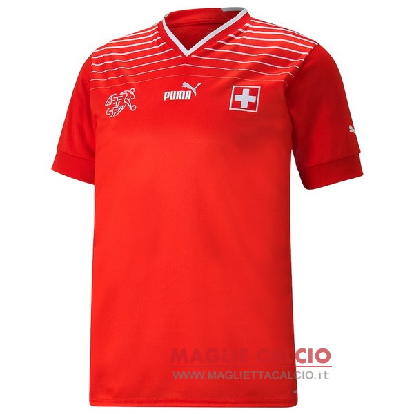 nuova prima magliette nazionale svizzera coppa del mondo 2022