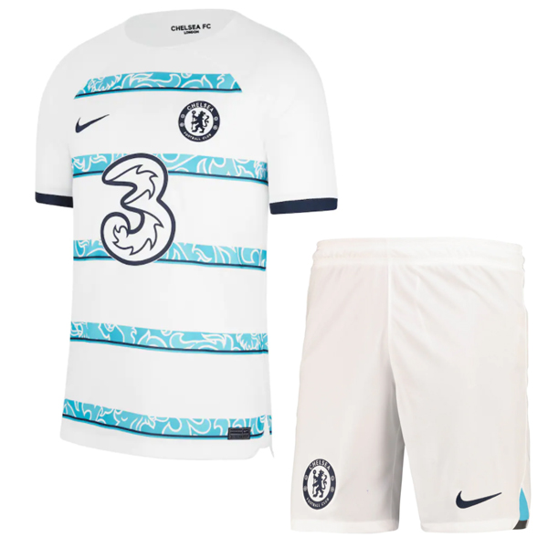 nuova seconda magliette chelsea set completo bambino 2022-2023