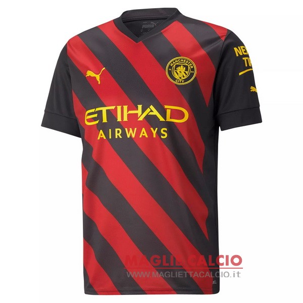 nuova seconda divisione magliette manchester city 2022-2023
