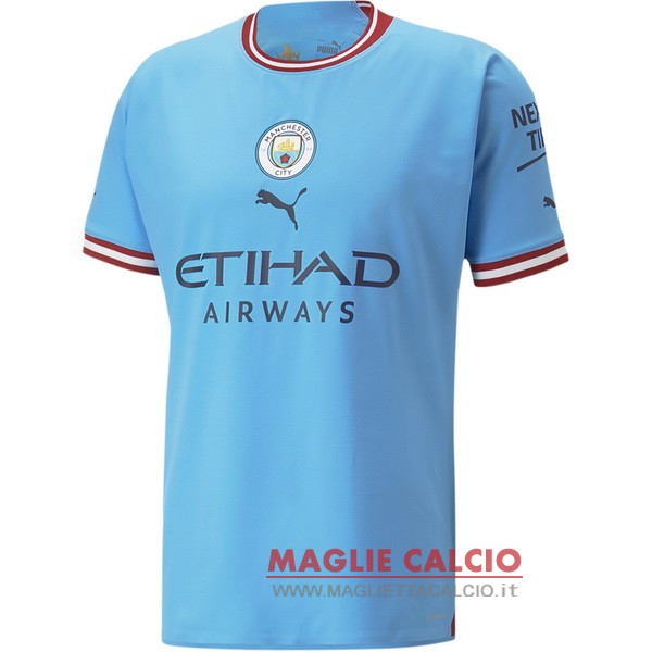 tailandia nuova prima giocatori divisione magliette manchester city 2022-2023