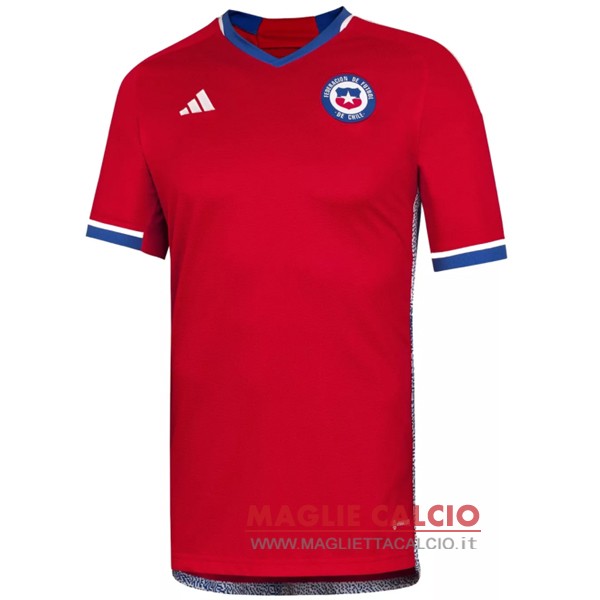 thailandia prima magliette nazionale chile 2022 rosso