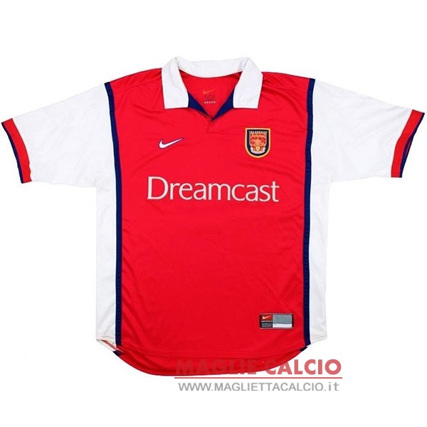 nuova prima divisione magliette arsenal retro 1999-2000