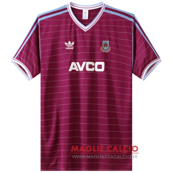 nuova prima magliette west ham retro 1986