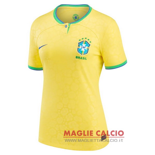 prima magliette brasile donna coppa del mondo 2022