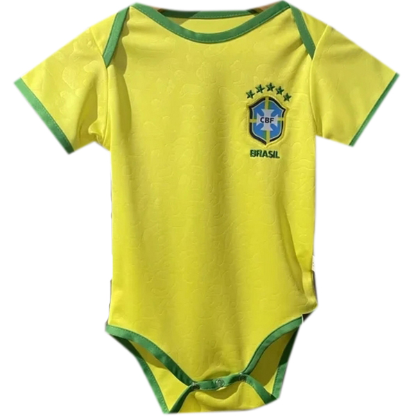 nuova prima magliette brasile tutine bambino 2022