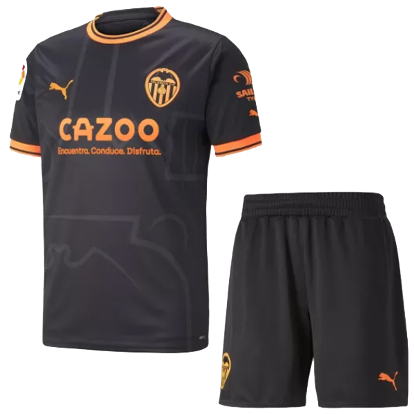 seconda magliette valencia bambino 2022-2023