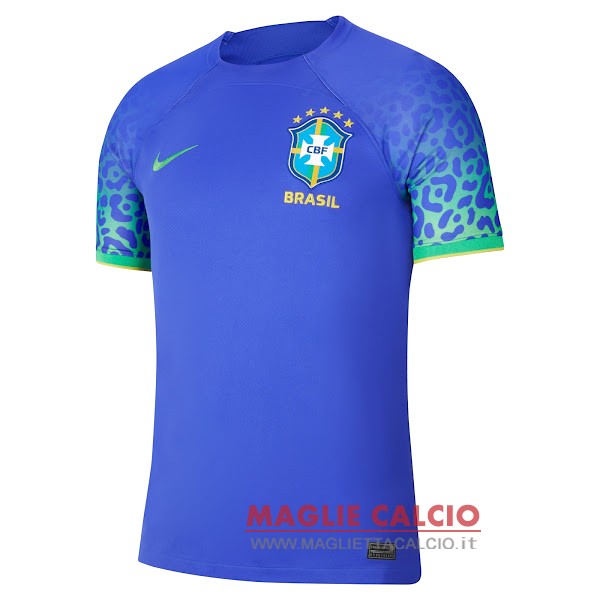 seconda magliette nazionale brasile coppa del mondo 2022