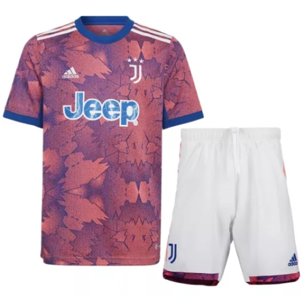 terza magliette juventus set completo bambino 2022-2023