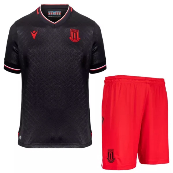 nuova terza magliette stoke city set completo bambino 2022-2023