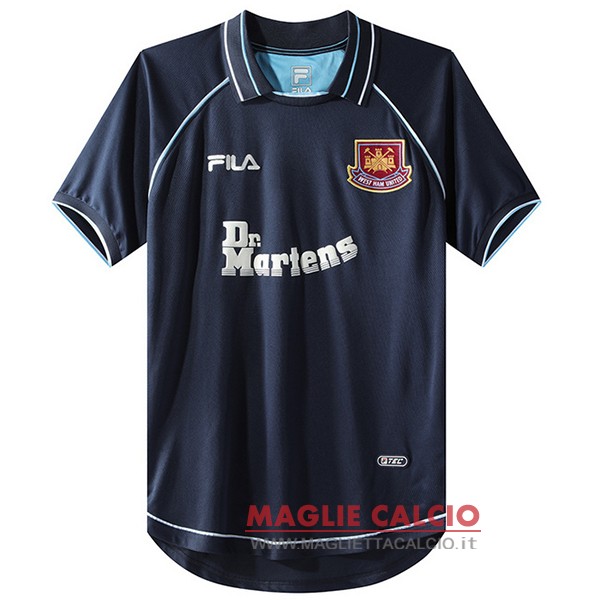 nuova terza magliette west ham retro 1999-2001