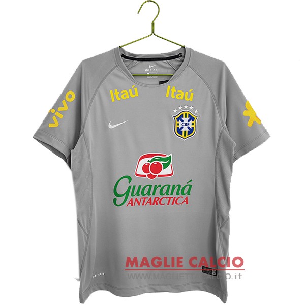 nuova formazione divisione magliette brasile coppa del mondo 2022 grigio