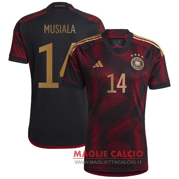 nuova magliette nazionale germania coppa del mondo 2022 Musiala 14 seconda