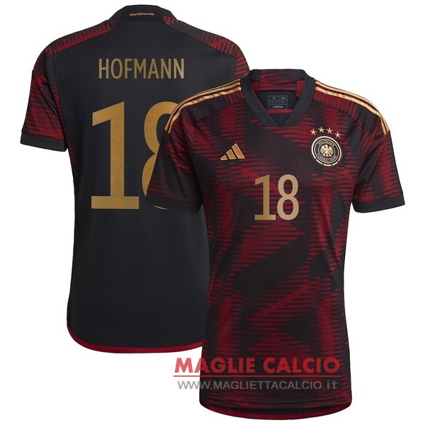 nuova magliette nazionale germania coppa del mondo 2022 Hofmann 18 seconda