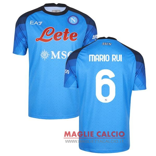 nuova prima divisione magliette napoli 2022-2023 Mario Rui 6