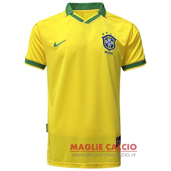 prima magliette nazionale brasile retro 1997