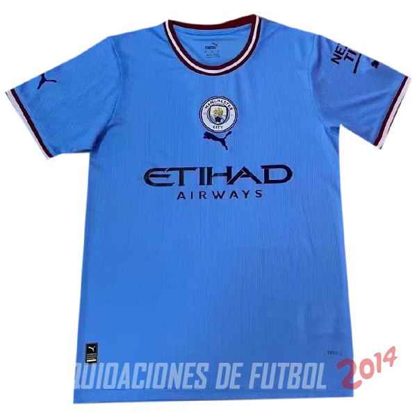 tailandia nuova Concepto divisione magliette manchester city 2022-2023 Azul