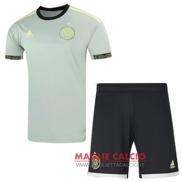 nuova terza magliette celtic set completo bambino 2022-2023