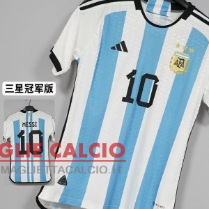 Messi tailandia nuova prima giocatori magliette nazionale argentina Coppa Del Mondo 2022