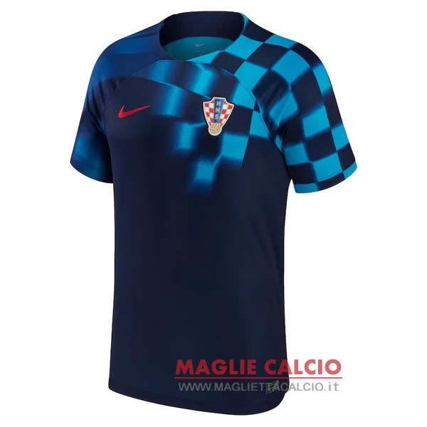 seconda magliette nazionale croazia coppa del mondo 2022