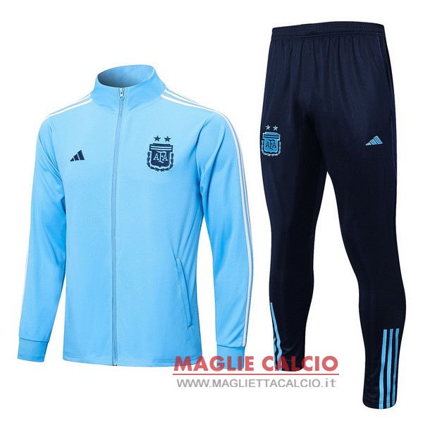 nuova argentina insieme completo blu giacca 2022
