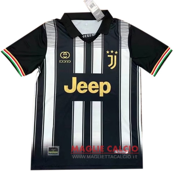 thailandia nuova speciale magliette juventus 2022-2023 nero bianco