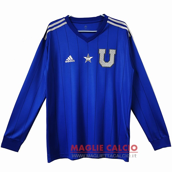 nuova edizione commemorativa divisione magliette manica lunga universidad de chile 2021-2022