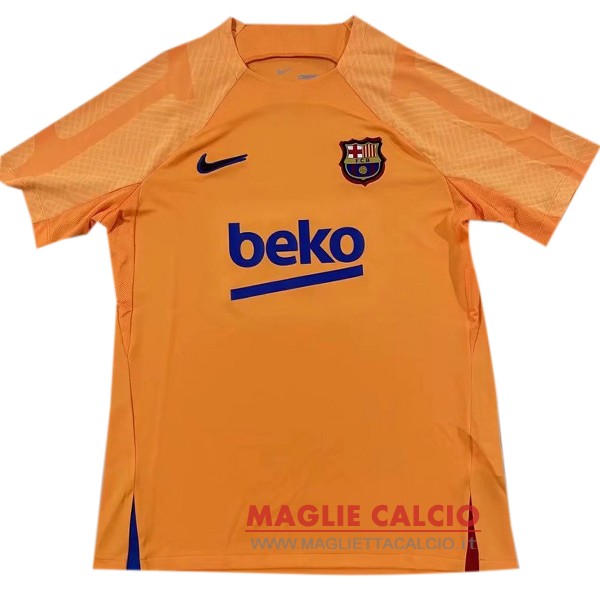 nuova magliette barcelona formazione 2021-2022 I arancione