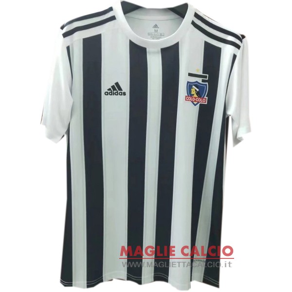 nuova formazione divisione magliette colo colo 2021-2022 bianco nero