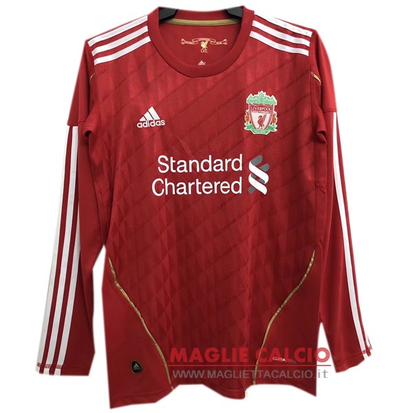 nuova prima magliette liverpool retro 2010-2012 rosso