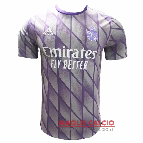 nuova speciale divisione magliette real madrid 2022-2023 purpureo