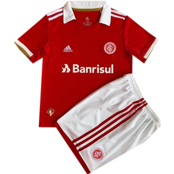 nuova prima magliette internacional set completo bambino 2022-2023 rosso