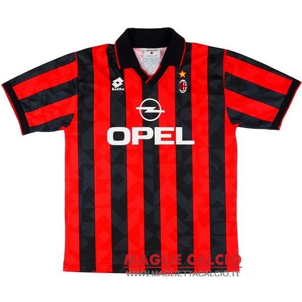 nuova prima magliette ac milan retro 1995-1996