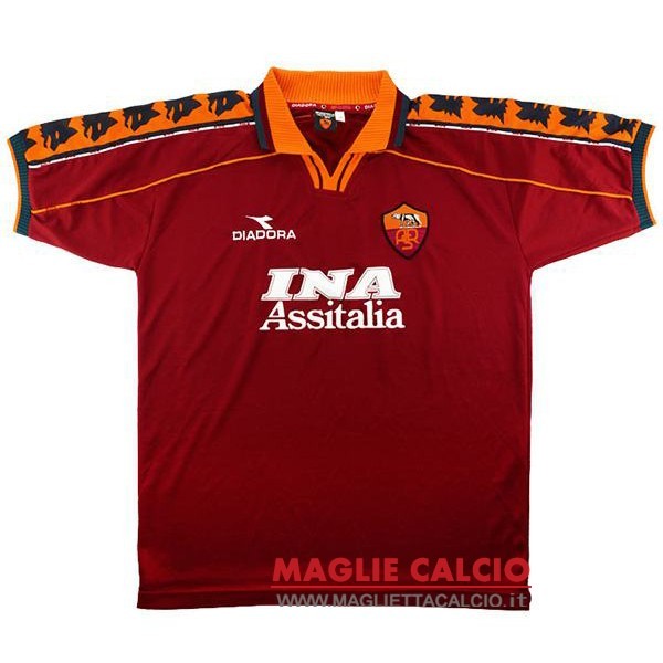 nuova prima magliette as roma retro 1998-1999