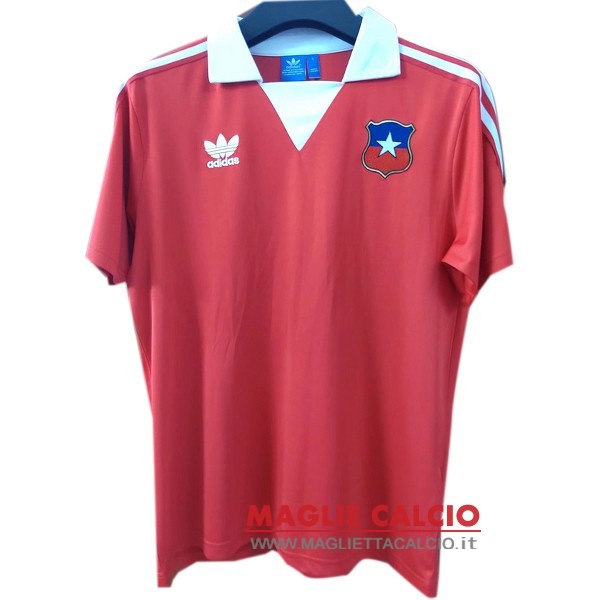 nuova prima magliette nazionale chile retro 1982