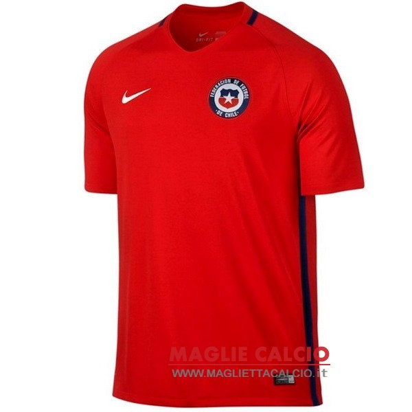 nuova prima magliette nazionale chile retro 2016