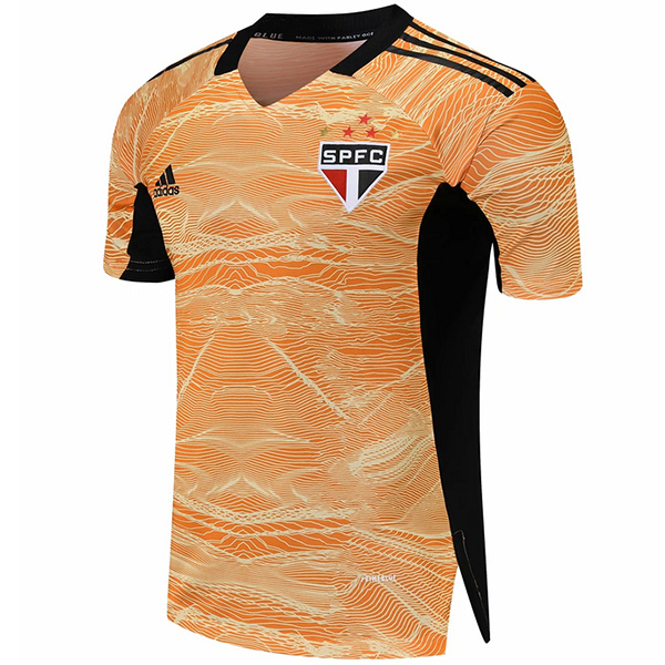 prima portiere divisione magliette sao paulo 2021-2022 giallo