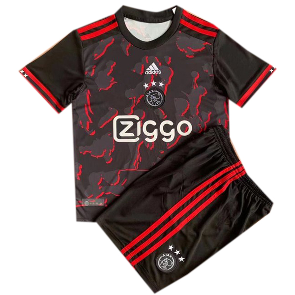 nuova concetto magliette ajax set completo bambino 2022-2023