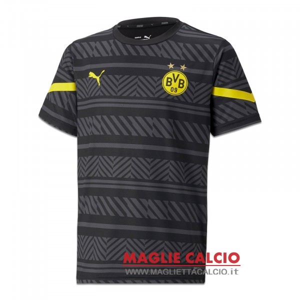 nuova formazione divisione magliette borussia dortmund 2022-2023 grigio giallo