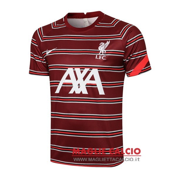 nuova magliette liverpool formazione 2021-2022 rosso bianco