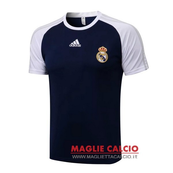 nuova magliette real madrid formazione 2021-2022 nero bianco