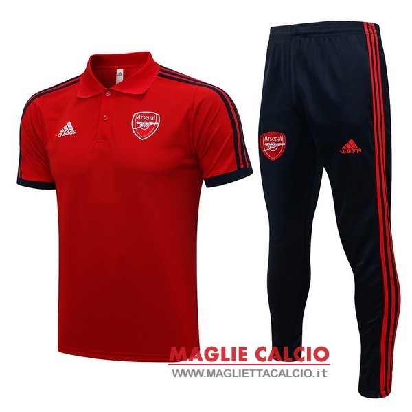 arsenal rosso I nero magliette polo nuova 2021-2022