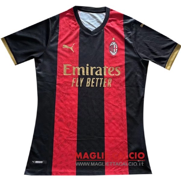 nuova speciale Jugadores divisione magliette ac milan 2022-2023 rosso