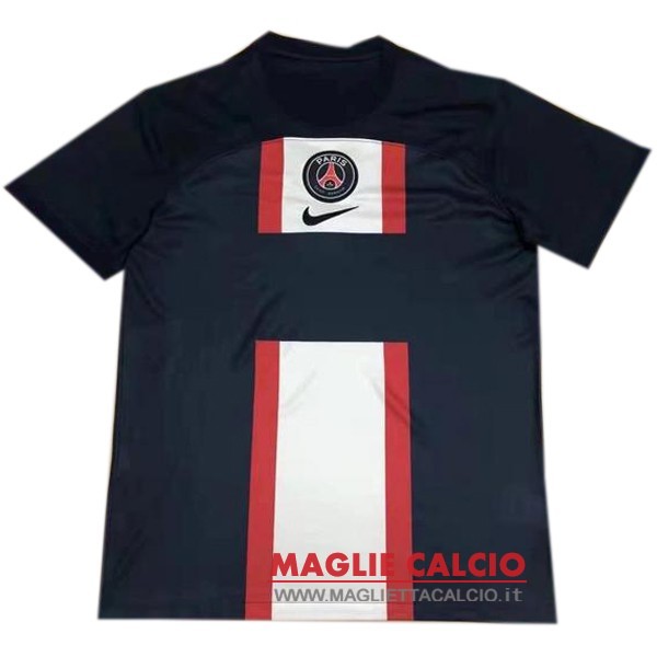 nuova speciale magliette paris saint germain 2021-2022 blu rosso bianco