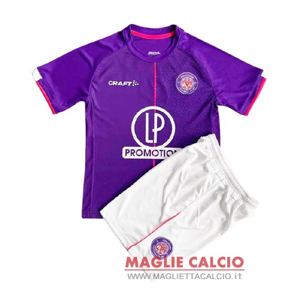 nuova primera magliette Toulouse set completo bambino 2022-2023