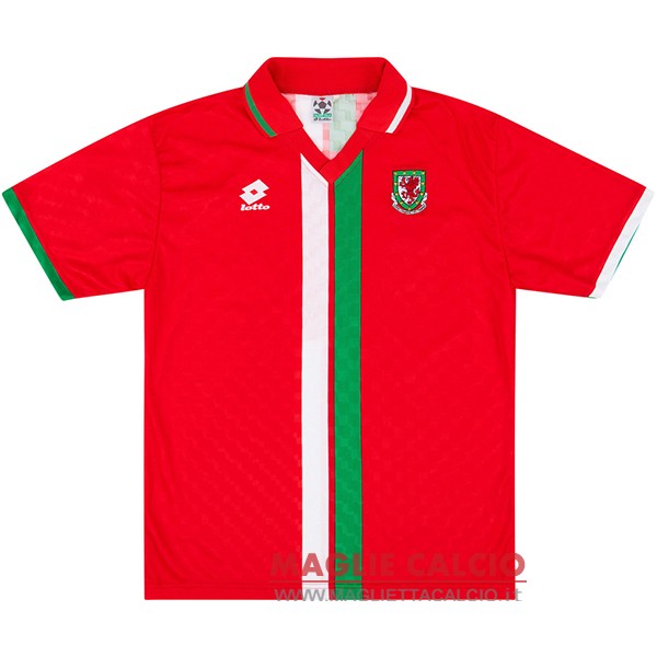 prima magliette nazionale galles retro 1996-1998