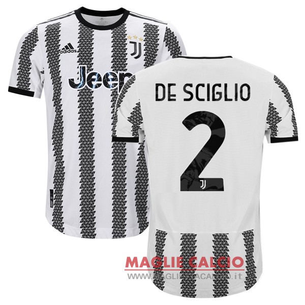 tailandia nuova maglietta juventus 2022-2023 de De Sciglio 2 prima