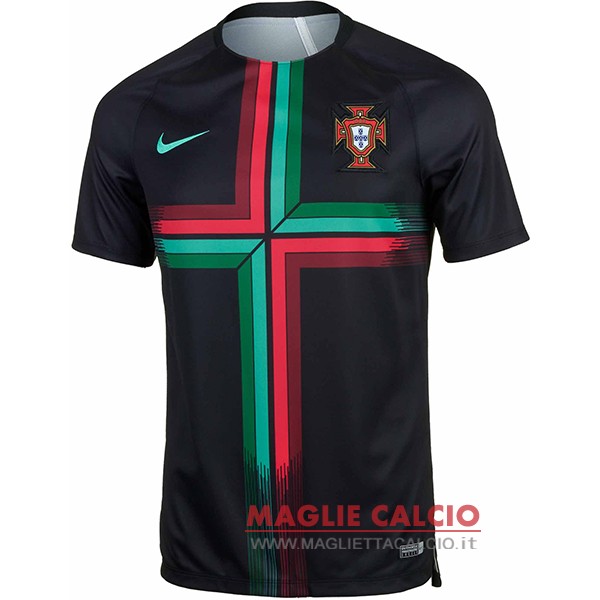 nuova pre match magliette portogallo retro 2018