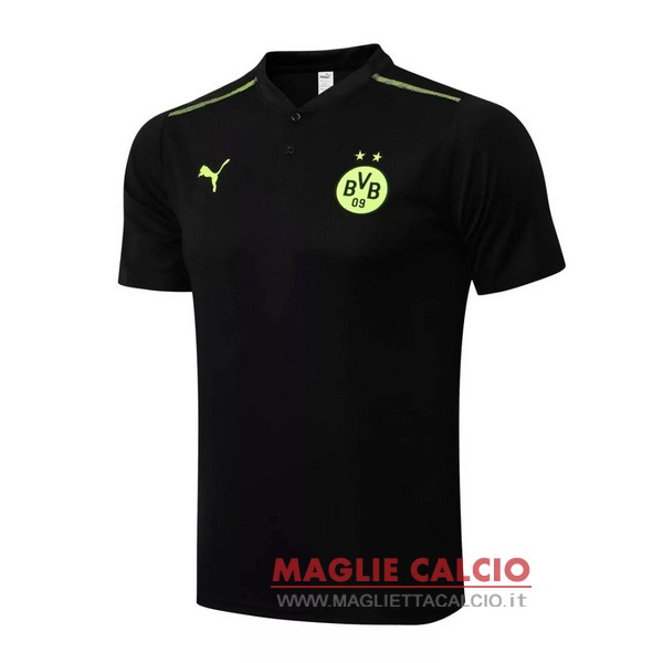 borussia dortmund nero giallo magliette polo nuova 2022-2023