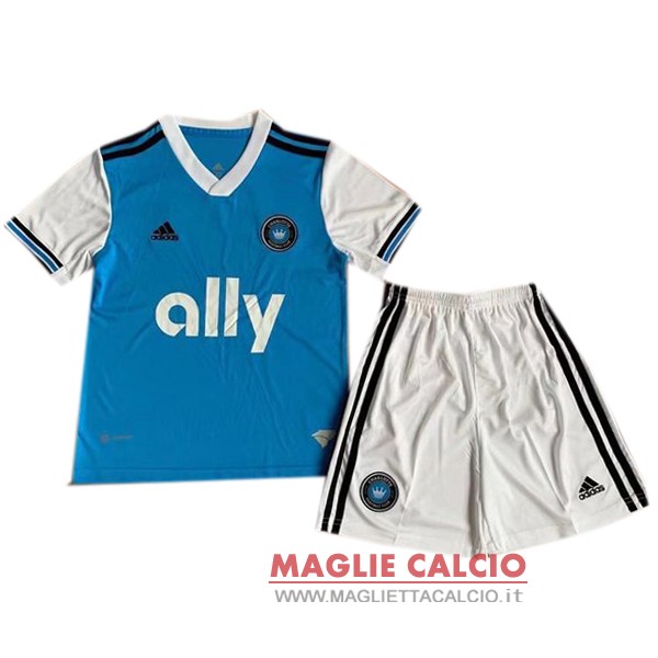 nuova primera magliette charlotte fc set completo bambino 2022-2023